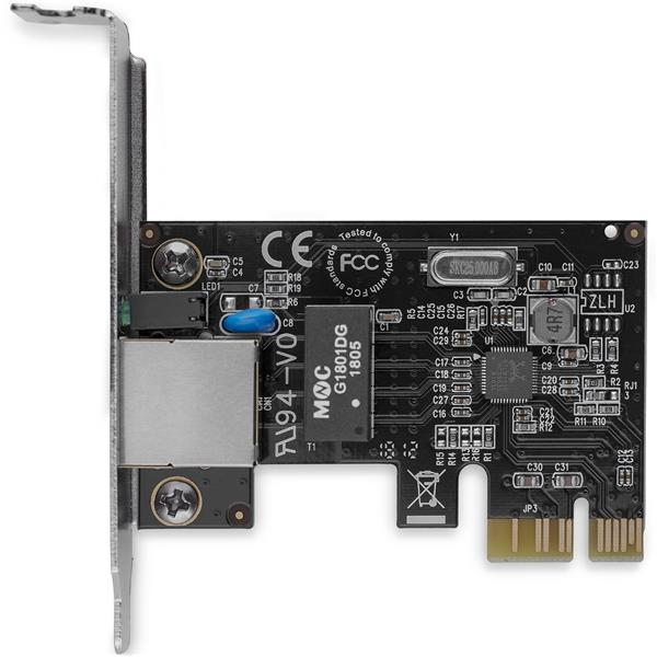 StarTech.com 1 Port PCI Express PCIe Gigabit NIC Server Adapter StarTech.com 1 Port PCI Express PCIe Gigabit NIC Server Adapter