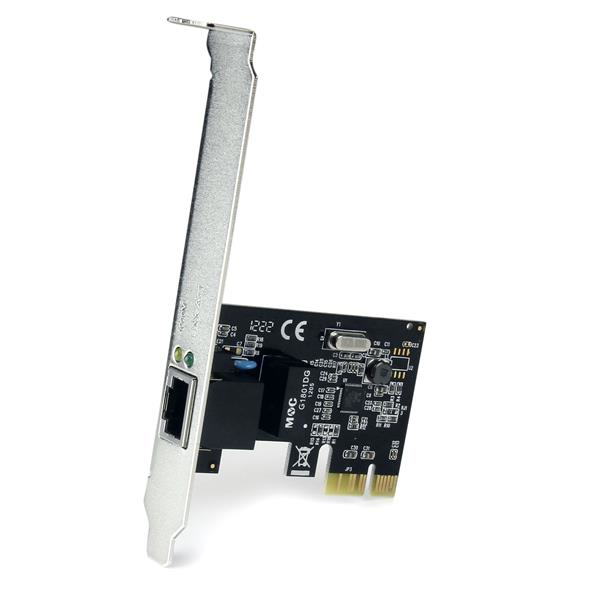StarTech.com 1 Port PCI Express PCIe Gigabit Network Server Adapter StarTech.com 1 Port PCI Express PCIe Gigabit Network Server Adapter