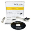 StarTech.com 1 Port PCI Express PCIe Gigabit Network Server Adapter StarTech.com 1 Port PCI Express PCIe Gigabit Network Server Adapter