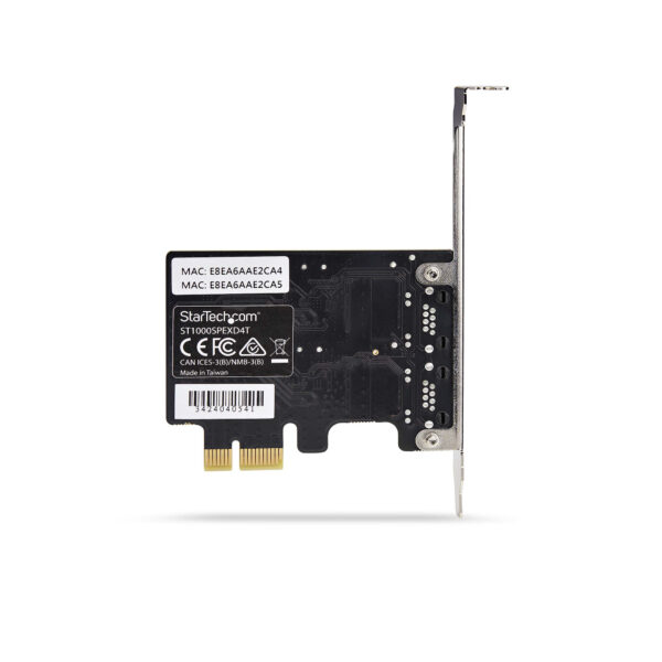 StarTech.com 2-Port Gigabit PCIe Network Adapter Card, StarTech.com 2-Port Gigabit PCIe Network Adapter Card,