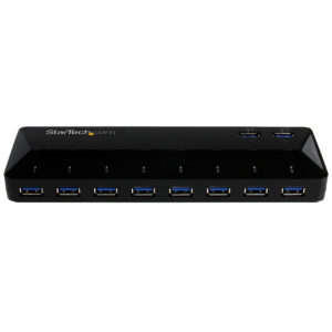 StarTech.com 10-Port USB 3.0 Hub with Charge and Sync Ports - 2 x StarTech.com 10-Port USB 3.0 Hub with Charge and Sync Ports - 2 x