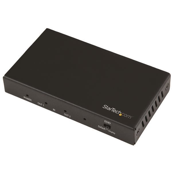 StarTech.com 4K HDMI Splitter - HDMI Splitter 1 In 2 Out - 2-Port