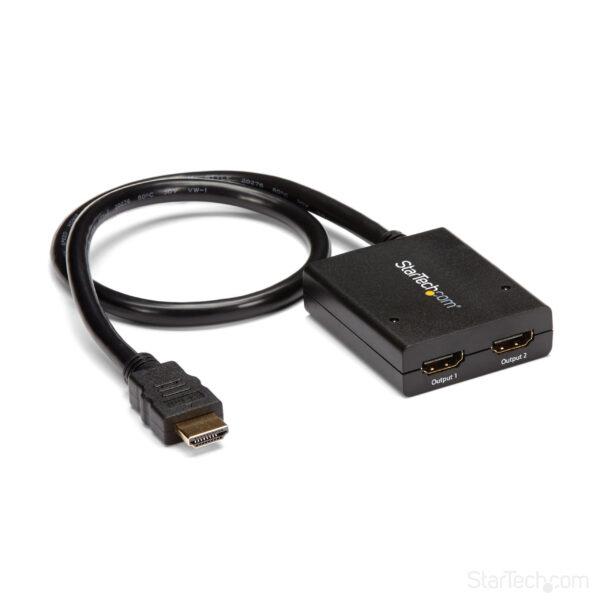 StarTech.com 4K HDMI 2-Port Video Splitter – 1x2 HDMI Splitter – StarTech.com 4K HDMI 2-Port Video Splitter – 1x2 HDMI Splitter –