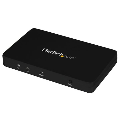 StarTech.com 4K HDMI 2-Port Video Splitter – 1x2 HDMI Splitter w