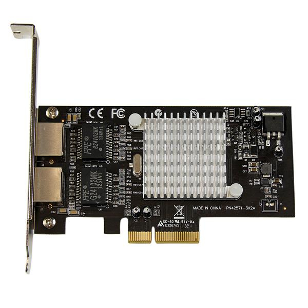 StarTech.com Dual Port PCI Express (PCIe x4) Gigabit Ethernet Server
