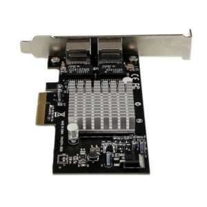 StarTech.com Dual Port PCI Express (PCIe x4) Gigabit Ethernet Server StarTech.com Dual Port PCI Express (PCIe x4) Gigabit Ethernet Server
