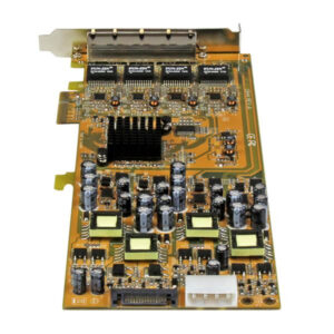 StarTech.com 4 Port Gigabit Power over Ethernet PCIe Network Card StarTech.com 4 Port Gigabit Power over Ethernet PCIe Network Card