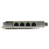 StarTech.com 4 Port Gigabit Power over Ethernet PCIe Network Card