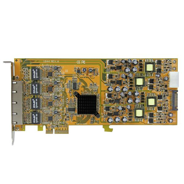 StarTech.com 4 Port Gigabit Power over Ethernet PCIe Network Card