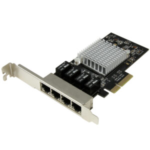 StarTech.com 4-Port Gigabit Ethernet Network Card - PCI Express, StarTech.com 4-Port Gigabit Ethernet Network Card - PCI Express,