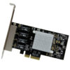 StarTech.com 4-Port Gigabit Ethernet Network Card - PCI Express, StarTech.com 4-Port Gigabit Ethernet Network Card - PCI Express,