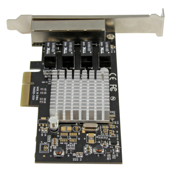 StarTech.com 4-Port Gigabit Ethernet Network Card - PCI Express, StarTech.com 4-Port Gigabit Ethernet Network Card - PCI Express,