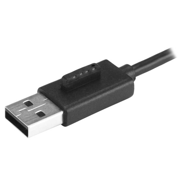 StarTech.com 4-Port Portable USB 2.0 Hub with Built-in Cable StarTech.com 4-Port Portable USB 2.0 Hub with Built-in Cable