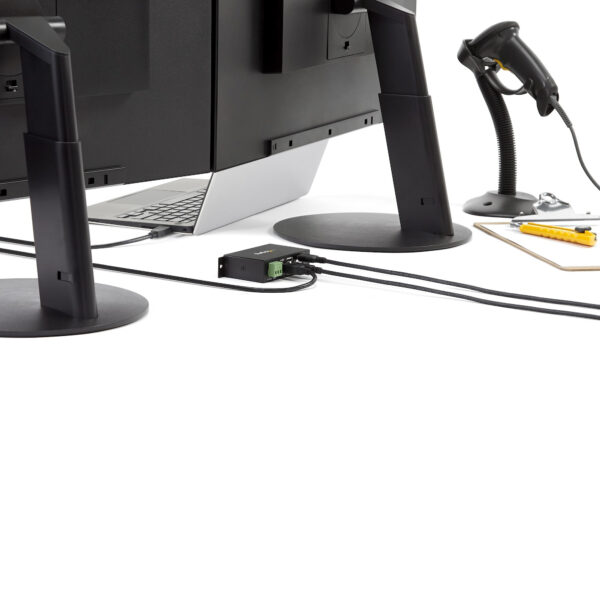 StarTech.com 4-Port USB 2.0 Hub - Metal Industrial USB-A Hub - Din StarTech.com 4-Port USB 2.0 Hub - Metal Industrial USB-A Hub - Din