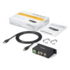 StarTech.com 4-Port USB 2.0 Hub - Metal Industrial USB-A Hub - Din StarTech.com 4-Port USB 2.0 Hub - Metal Industrial USB-A Hub - Din