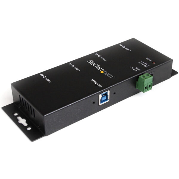 StarTech.com 4-Port Industrial USB 3.0 Hub with ESD Protection~4-Port