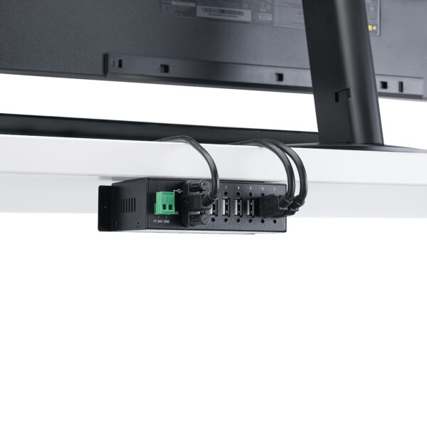StarTech.com 7-Port USB 2.0 Hub - Metal Industrial USB-A Hub with ESD StarTech.com 7-Port USB 2.0 Hub - Metal Industrial USB-A Hub with ESD