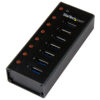 StarTech.com 7-Port USB 3.0 Hub - Desktop or Wall-Mountable Metal