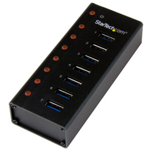StarTech.com 7-Port USB 3.0 Hub - Desktop or Wall-Mountable Metal StarTech.com 7-Port USB 3.0 Hub - Desktop or Wall-Mountable Metal