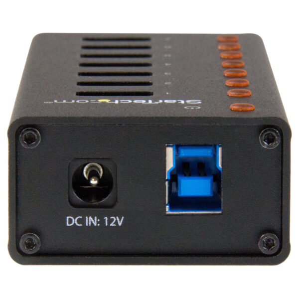 StarTech.com 7-Port USB 3.0 Hub - Desktop or Wall-Mountable Metal