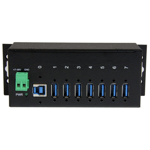 StarTech.com 7-Port Industrial USB 3.0 Hub with ESD Protection~7-Port