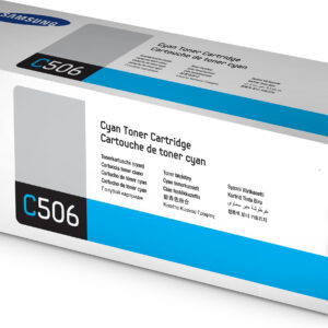 Samsung CLT-C506L High-Yield Cyan Original Toner Cartridge