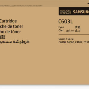 Samsung CLT-C603L High-Yield Cyan Original Toner Cartridge