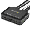 StarTech.com 2 Port DisplayPort KVM Switch - 4K 60Hz - Compact Dual StarTech.com 2 Port DisplayPort KVM Switch - 4K 60Hz - Compact Dual