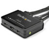 StarTech.com 2 Port HDMI KVM Switch - 4K 60Hz - Compact Dual Port StarTech.com 2 Port HDMI KVM Switch - 4K 60Hz - Compact Dual Port