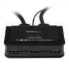 StarTech.com 2 Port USB HDMI Cable KVM Switch with Audio and Remote StarTech.com 2 Port USB HDMI Cable KVM Switch with Audio and Remote