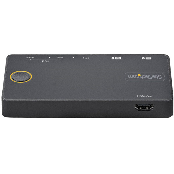 StarTech.com 2 Port Hybrid USB-A + HDMI & USB-C KVM Switch - Single StarTech.com 2 Port Hybrid USB-A + HDMI & USB-C KVM Switch - Single