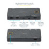StarTech.com 2 Port Hybrid USB-A + HDMI & USB-C KVM Switch - Single StarTech.com 2 Port Hybrid USB-A + HDMI & USB-C KVM Switch - Single