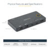 StarTech.com 2 Port Hybrid USB-A + HDMI & USB-C KVM Switch - Single StarTech.com 2 Port Hybrid USB-A + HDMI & USB-C KVM Switch - Single