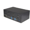StarTech.com 2 Port Dual Monitor HDMI KVM Switch - 4K 60Hz Ultra HD StarTech.com 2 Port Dual Monitor HDMI KVM Switch - 4K 60Hz Ultra HD