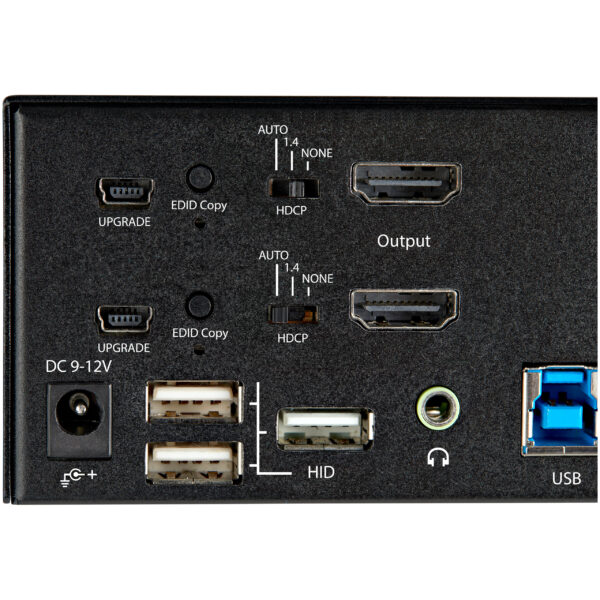 StarTech.com 2 Port Dual Monitor HDMI KVM Switch - 4K 60Hz Ultra HD StarTech.com 2 Port Dual Monitor HDMI KVM Switch - 4K 60Hz Ultra HD
