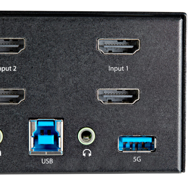 StarTech.com 2 Port Dual Monitor HDMI KVM Switch - 4K 60Hz Ultra HD StarTech.com 2 Port Dual Monitor HDMI KVM Switch - 4K 60Hz Ultra HD
