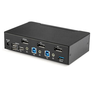 StarTech.com 2 Port DisplayPort KVM Switch - 4K 60Hz - Single Display StarTech.com 2 Port DisplayPort KVM Switch - 4K 60Hz - Single Display