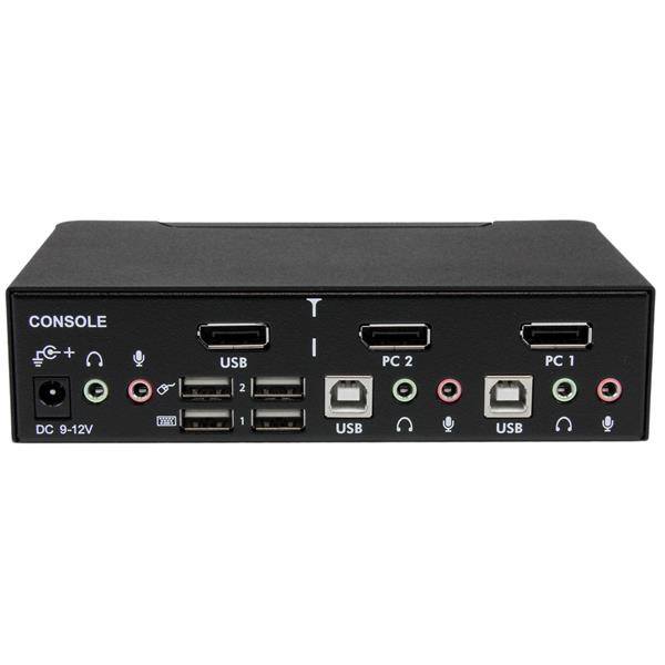StarTech.com 2 Port Professional USB DisplayPort KVM Switch with Audio StarTech.com 2 Port Professional USB DisplayPort KVM Switch with Audio