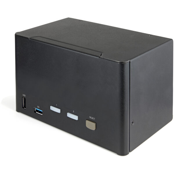 StarTech.com 2 Port Quad Monitor DisplayPort KVM Switch - 4K 60Hz UHD StarTech.com 2 Port Quad Monitor DisplayPort KVM Switch - 4K 60Hz UHD