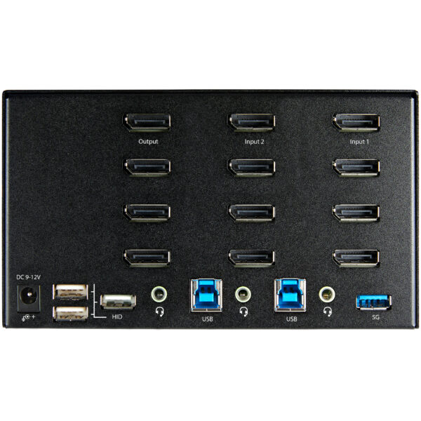 StarTech.com 2 Port Quad Monitor DisplayPort KVM Switch - 4K 60Hz UHD StarTech.com 2 Port Quad Monitor DisplayPort KVM Switch - 4K 60Hz UHD