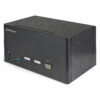 StarTech.com 2 Port Triple Monitor DisplayPort KVM Switch - 4K 60Hz StarTech.com 2 Port Triple Monitor DisplayPort KVM Switch - 4K 60Hz