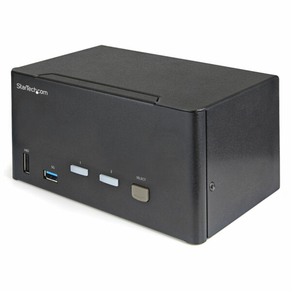 StarTech.com 2 Port Triple Monitor DisplayPort KVM Switch - 4K 60Hz StarTech.com 2 Port Triple Monitor DisplayPort KVM Switch - 4K 60Hz