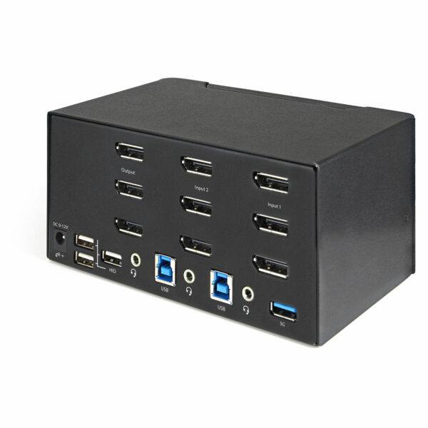 StarTech.com 2 Port Triple Monitor DisplayPort KVM Switch - 4K 60Hz StarTech.com 2 Port Triple Monitor DisplayPort KVM Switch - 4K 60Hz