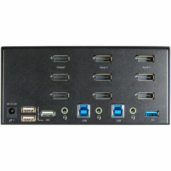 StarTech.com 2 Port Triple Monitor DisplayPort KVM Switch - 4K 60Hz StarTech.com 2 Port Triple Monitor DisplayPort KVM Switch - 4K 60Hz