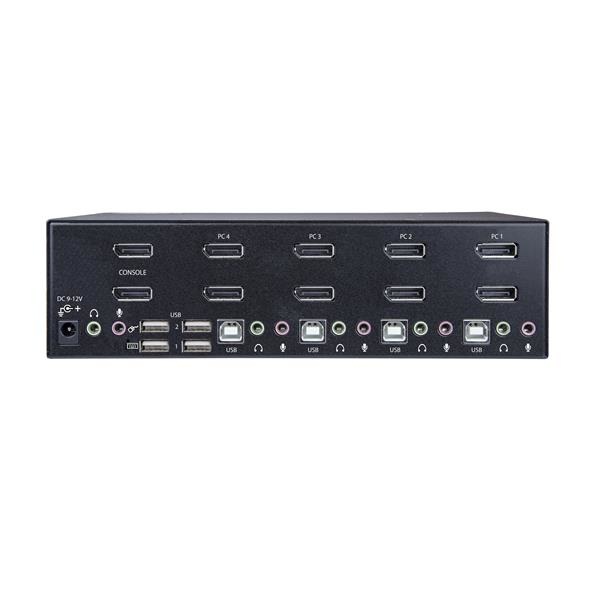 StarTech.com 4-Port Dual DisplayPort KVM Switch - 4K 60Hz StarTech.com 4-Port Dual DisplayPort KVM Switch - 4K 60Hz
