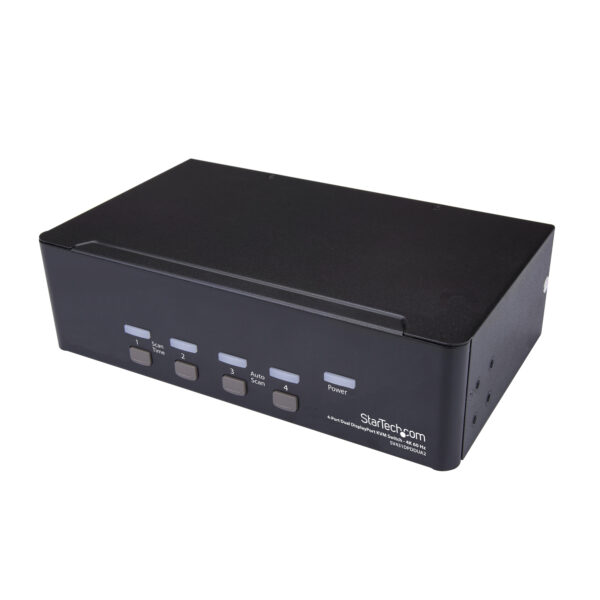StarTech.com 4-Port Dual DisplayPort KVM Switch - 4K 60Hz StarTech.com 4-Port Dual DisplayPort KVM Switch - 4K 60Hz