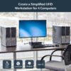 StarTech.com 4-Port DisplayPort KVM Switch - USB 3.0 - 4K 30Hz