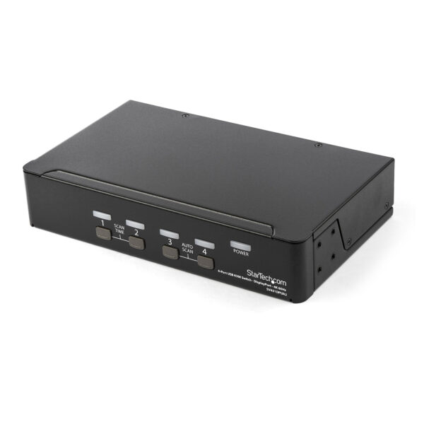 StarTech.com 4 Port DisplayPort KVM Switch - 4K 60Hz - Single Display StarTech.com 4 Port DisplayPort KVM Switch - 4K 60Hz - Single Display