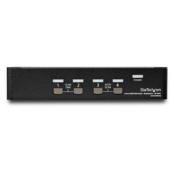 StarTech.com 4 Port DisplayPort KVM Switch - 4K 60Hz - Single Display StarTech.com 4 Port DisplayPort KVM Switch - 4K 60Hz - Single Display