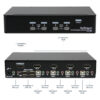 StarTech.com 4 Port DisplayPort KVM Switch - 4K 60Hz - Single Display StarTech.com 4 Port DisplayPort KVM Switch - 4K 60Hz - Single Display